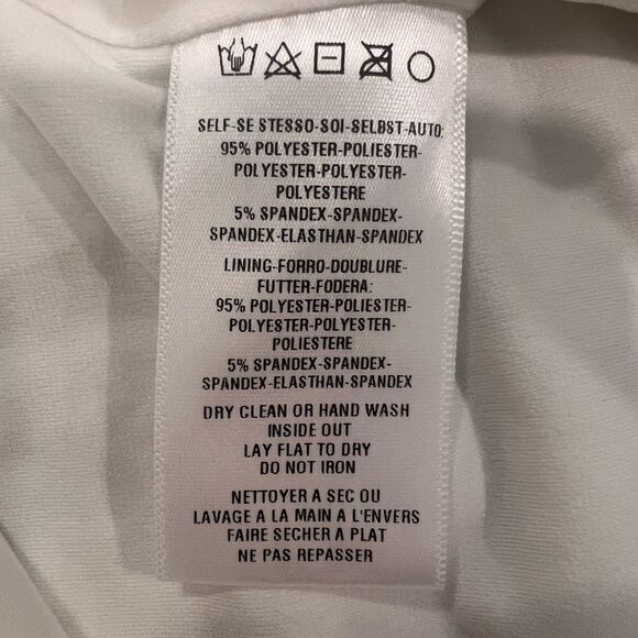 NEW Helsi Leslie Strapless Sequin Column Midi Dress in White - Size Large - Picture 10 of 12